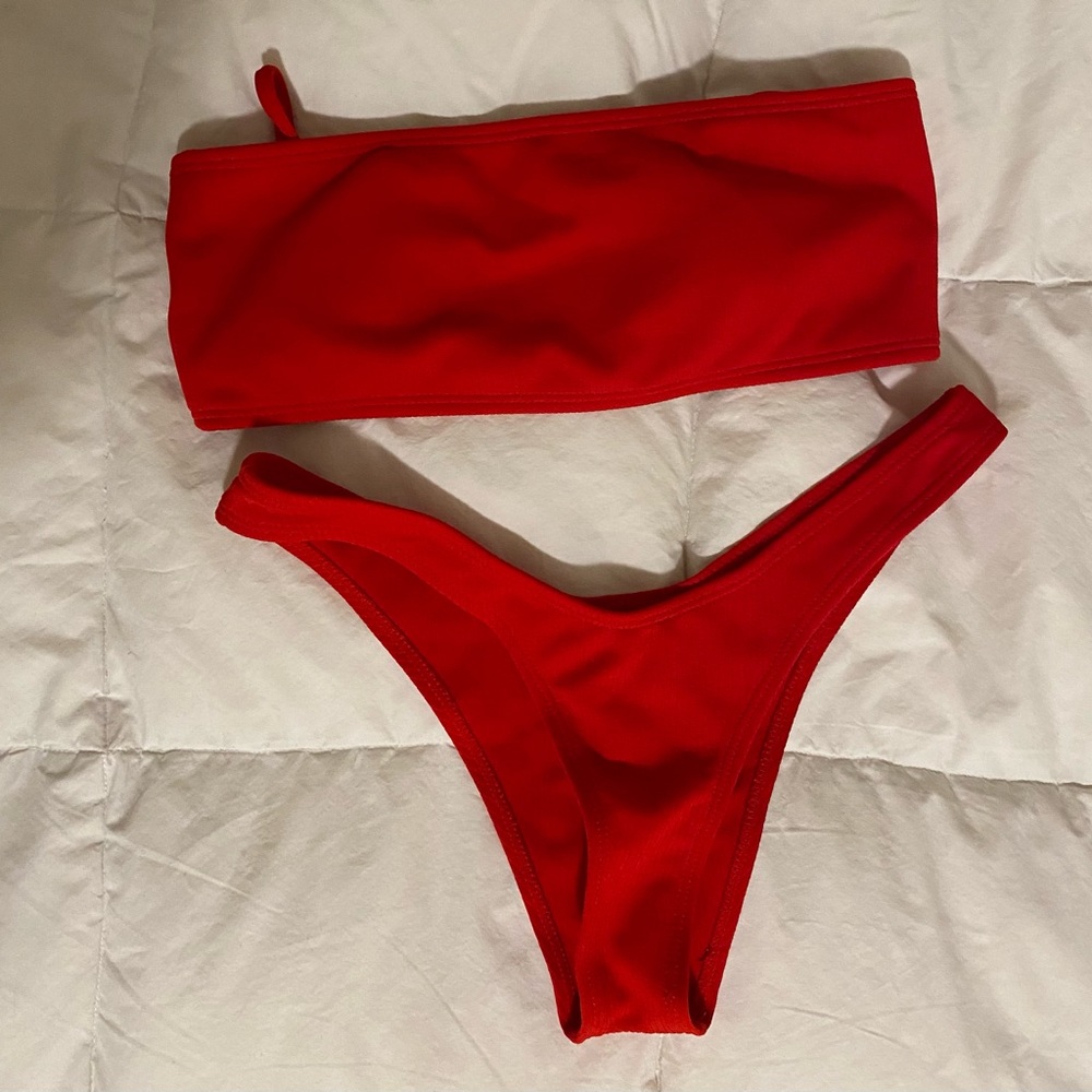 Red bikini